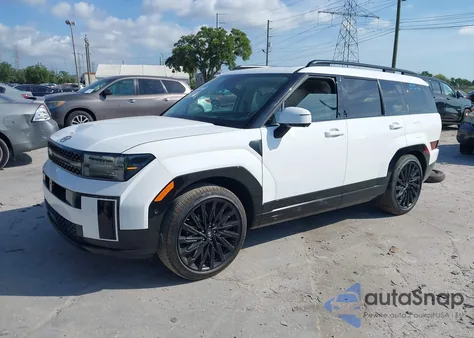 2025 Hyundai Santa Fe Calligraphy z USA, uszkodzony, nr VIN 5NMP5DGL2SH075051